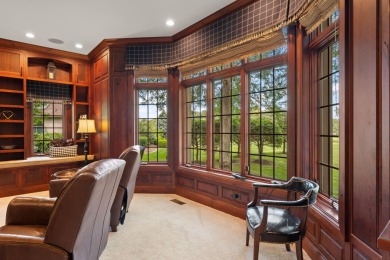 Welcome to this finely appointed custom Georgian home, offering on Sand Creek Golf and Country Club  in Indiana - for sale on GolfHomes.com, golf home, golf lot