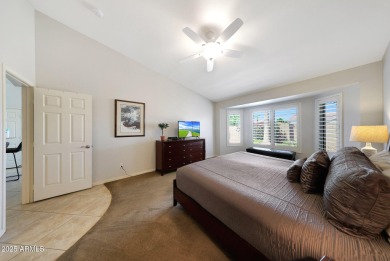 This beautifully updated Furnished extended Oakmont model is on Tuscany Falls At Pebble Creek in Arizona - for sale on GolfHomes.com, golf home, golf lot