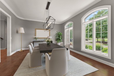 Welcome to this finely appointed custom Georgian home, offering on Sand Creek Golf and Country Club  in Indiana - for sale on GolfHomes.com, golf home, golf lot