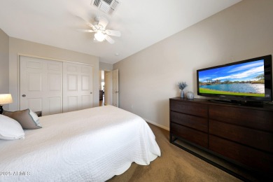 This beautifully updated Furnished extended Oakmont model is on Tuscany Falls At Pebble Creek in Arizona - for sale on GolfHomes.com, golf home, golf lot