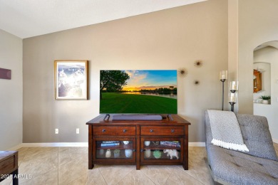 This beautifully updated Furnished extended Oakmont model is on Tuscany Falls At Pebble Creek in Arizona - for sale on GolfHomes.com, golf home, golf lot