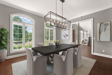 Welcome to this finely appointed custom Georgian home, offering on Sand Creek Golf and Country Club  in Indiana - for sale on GolfHomes.com, golf home, golf lot