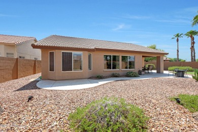 This beautifully updated Furnished extended Oakmont model is on Tuscany Falls At Pebble Creek in Arizona - for sale on GolfHomes.com, golf home, golf lot