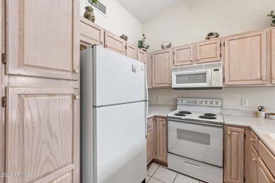 Great location for the Vaulted ceiling Cancun plan. Split on Sun Village Golf Course in Arizona - for sale on GolfHomes.com, golf home, golf lot