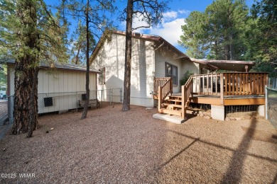 Charming 3-Bedroom, 2-Bath Home in Show Low Country Club Estates on Bison Golf and Country Club in Arizona - for sale on GolfHomes.com, golf home, golf lot