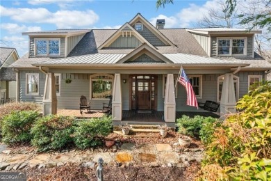 Absolutely stunning, serene views in this unique mountain home! on Big Canoe Golf Club - Cherokee in Georgia - for sale on GolfHomes.com, golf home, golf lot