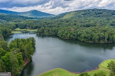 Absolutely stunning, serene views in this unique mountain home! on Big Canoe Golf Club - Cherokee in Georgia - for sale on GolfHomes.com, golf home, golf lot