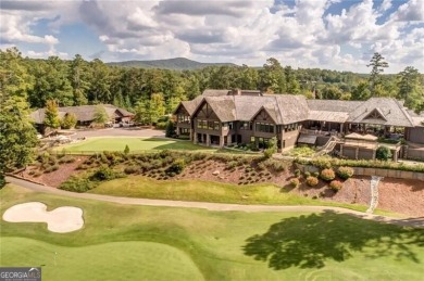 Absolutely stunning, serene views in this unique mountain home! on Big Canoe Golf Club - Cherokee in Georgia - for sale on GolfHomes.com, golf home, golf lot