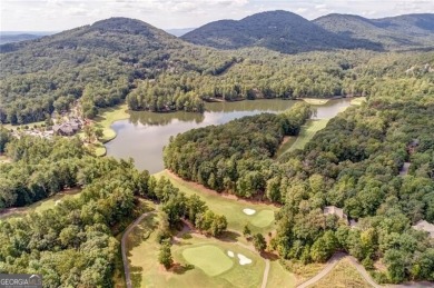 Absolutely stunning, serene views in this unique mountain home! on Big Canoe Golf Club - Cherokee in Georgia - for sale on GolfHomes.com, golf home, golf lot