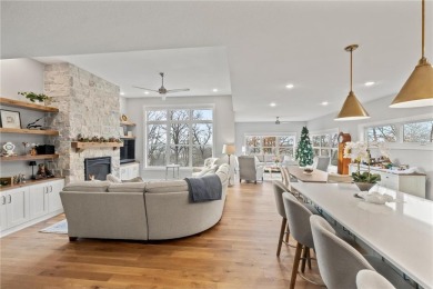 This Johnson Reiland Custom Home in Pete's Hill blends luxury on Boulder Pointe Golf Club in Minnesota - for sale on GolfHomes.com, golf home, golf lot
