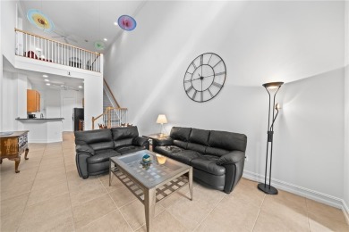 CORNER UNIT -- BEST LOCATION ACROSS FROM POOL + TENNIS COURTS on Oak Harbor Country Club in Florida - for sale on GolfHomes.com, golf home, golf lot