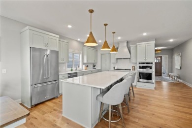 This Johnson Reiland Custom Home in Pete's Hill blends luxury on Boulder Pointe Golf Club in Minnesota - for sale on GolfHomes.com, golf home, golf lot