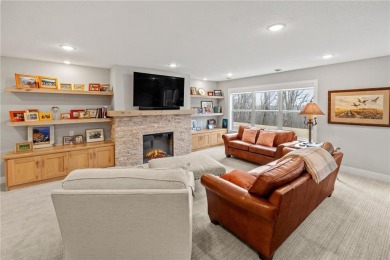 This Johnson Reiland Custom Home in Pete's Hill blends luxury on Boulder Pointe Golf Club in Minnesota - for sale on GolfHomes.com, golf home, golf lot