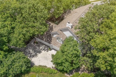 Remarkable estate home nestled on a private, wooded lot in the on Shadow Glen Golf Club in Kansas - for sale on GolfHomes.com, golf home, golf lot