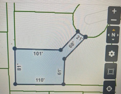 This oversized lot offers elevated views of the surrounding hill on Ram Rock Golf Course in Texas - for sale on GolfHomes.com, golf home, golf lot