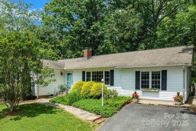 Discover this charming Black Mountain cottage, ideally situated on Black Mountain Golf Course in North Carolina - for sale on GolfHomes.com, golf home, golf lot