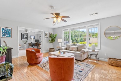 Discover this charming Black Mountain cottage, ideally situated on Black Mountain Golf Course in North Carolina - for sale on GolfHomes.com, golf home, golf lot