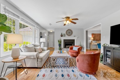 Discover this charming Black Mountain cottage, ideally situated on Black Mountain Golf Course in North Carolina - for sale on GolfHomes.com, golf home, golf lot
