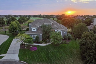 This show-stopping 1.5-story residence offers over 7,000 square on Nicklaus Golf Club At LionsGate in Kansas - for sale on GolfHomes.com, golf home, golf lot