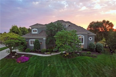 This show-stopping 1.5-story residence offers over 7,000 square on Nicklaus Golf Club At LionsGate in Kansas - for sale on GolfHomes.com, golf home, golf lot