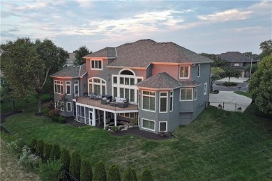 This show-stopping 1.5-story residence offers over 7,000 square on Nicklaus Golf Club At LionsGate in Kansas - for sale on GolfHomes.com, golf home, golf lot