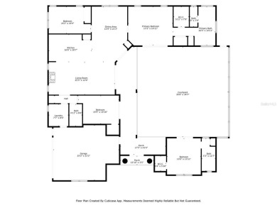 Stunning Custom-Built Palmwood Courtyard Home Nestled In The on Silverthorn Country Club in Florida - for sale on GolfHomes.com, golf home, golf lot