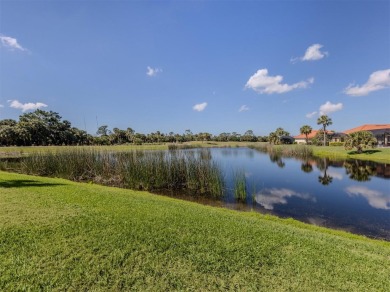 Stunning lake, golf and sunset views with maintenance-free on Venetian Golf and River Club in Florida - for sale on GolfHomes.com, golf home, golf lot