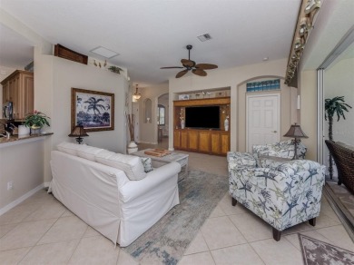 Stunning lake, golf and sunset views with maintenance-free on Venetian Golf and River Club in Florida - for sale on GolfHomes.com, golf home, golf lot