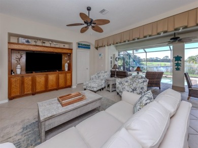 Stunning lake, golf and sunset views with maintenance-free on Venetian Golf and River Club in Florida - for sale on GolfHomes.com, golf home, golf lot