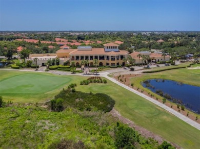 Stunning lake, golf and sunset views with maintenance-free on Venetian Golf and River Club in Florida - for sale on GolfHomes.com, golf home, golf lot