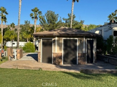 Amazing Waterfall Views with Sunset in the Background. Gorgeous on Rancho California RV Resort in California - for sale on GolfHomes.com, golf home, golf lot