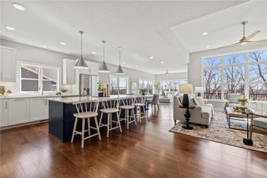 This Johnson Reiland Custom Home in Pete's Hill blends luxury on Boulder Pointe Golf Club in Minnesota - for sale on GolfHomes.com, golf home, golf lot
