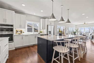 This Johnson Reiland Custom Home in Pete's Hill blends luxury on Boulder Pointe Golf Club in Minnesota - for sale on GolfHomes.com, golf home, golf lot