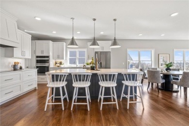 This Johnson Reiland Custom Home in Pete's Hill blends luxury on Boulder Pointe Golf Club in Minnesota - for sale on GolfHomes.com, golf home, golf lot