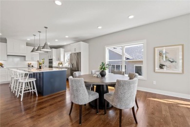This Johnson Reiland Custom Home in Pete's Hill blends luxury on Boulder Pointe Golf Club in Minnesota - for sale on GolfHomes.com, golf home, golf lot
