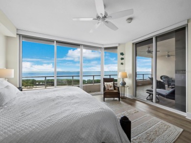 Set above the sparkling waters of Sarasota Bay, this beautifully on Longboat Key Golf Club Resort in Florida - for sale on GolfHomes.com, golf home, golf lot