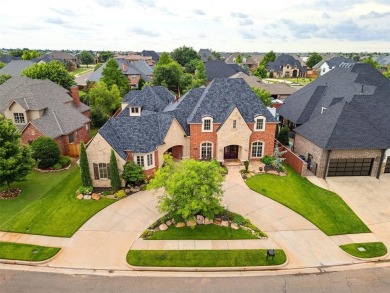 Large executive home in Rose Creek situated on a large lot with on Rose Creek Golf Club in Oklahoma - for sale on GolfHomes.com, golf home, golf lot