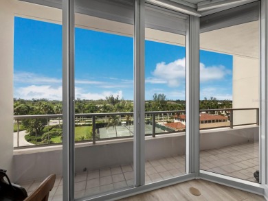 Set above the sparkling waters of Sarasota Bay, this beautifully on Longboat Key Golf Club Resort in Florida - for sale on GolfHomes.com, golf home, golf lot