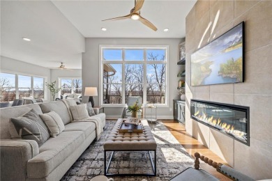This Johnson Reiland Custom Home in Pete's Hill blends luxury on Boulder Pointe Golf Club in Minnesota - for sale on GolfHomes.com, golf home, golf lot