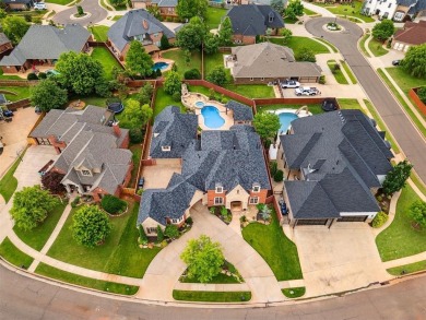 Large executive home in Rose Creek situated on a large lot with on Rose Creek Golf Club in Oklahoma - for sale on GolfHomes.com, golf home, golf lot