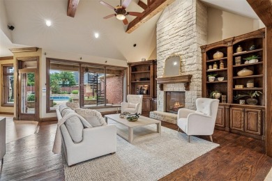 Large executive home in Rose Creek situated on a large lot with on Rose Creek Golf Club in Oklahoma - for sale on GolfHomes.com, golf home, golf lot