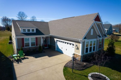 Stunning Maxwell Coastal Cottage by Fischer Homes in Prestwick on Royal Oak Country Club in Ohio - for sale on GolfHomes.com, golf home, golf lot