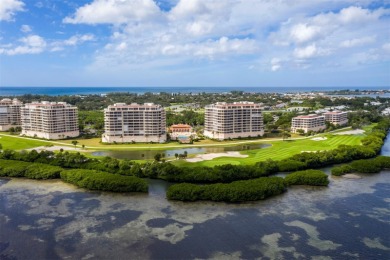 Set above the sparkling waters of Sarasota Bay, this beautifully on Longboat Key Golf Club Resort in Florida - for sale on GolfHomes.com, golf home, golf lot