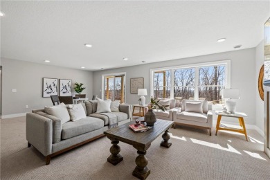 This Johnson Reiland Custom Home in Pete's Hill blends luxury on Boulder Pointe Golf Club in Minnesota - for sale on GolfHomes.com, golf home, golf lot