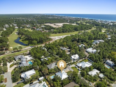 Nestled on an oversized lot, this single-level brick home in on Santa Rosa Golf and Beach Club in Florida - for sale on GolfHomes.com, golf home, golf lot