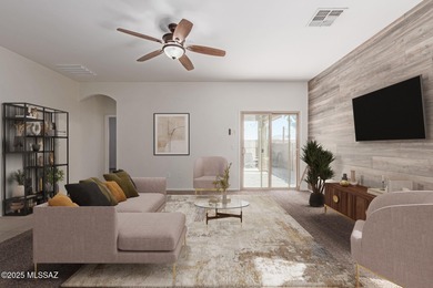 Discover easy living and mountain views at 8754 N White Spruce on Quarry Pines Golf Club  in Arizona - for sale on GolfHomes.com, golf home, golf lot