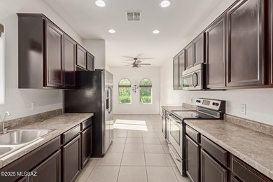 Discover easy living and mountain views at 8754 N White Spruce on Quarry Pines Golf Club  in Arizona - for sale on GolfHomes.com, golf home, golf lot