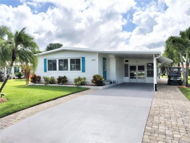 Step inside this pristine 2-bedroom, 2-bathroom home nestled in on Bonita Fairways in Florida - for sale on GolfHomes.com, golf home, golf lot