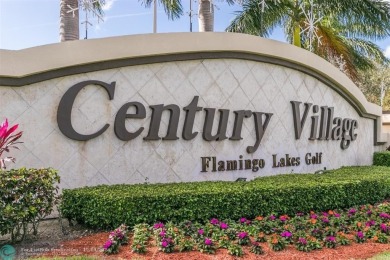 Come see this wonderful unit in century village. This is a on Flamingo Lakes Country Club in Florida - for sale on GolfHomes.com, golf home, golf lot