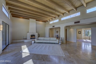 This beautifully designed single-level home blends contemporary on The Boulders Resort Golf Club in Arizona - for sale on GolfHomes.com, golf home, golf lot